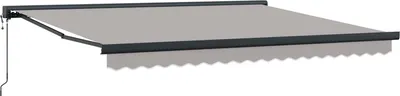 Immagine prodotto di Tenda da Sole Grigio chiaro 400 × 300 cm Poliestere e Alluminio