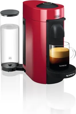Produktbild von DeLonghi Nespresso Vertuo ENV 150.R Freistehend Vollautomatisch Espressomaschine 1.1l Rot Kaffeemaschine