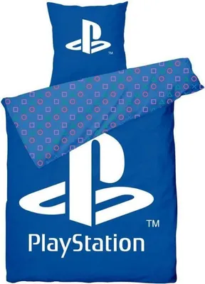 Produktbild von Bavlnené posteľné obliečky PlayStation - Logo