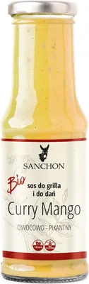 SOS CURRY MANGO BEZGLUTENOWY BIO 210 ml - SANCHON