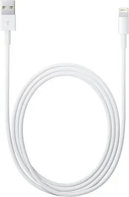 Obrázok produktu pre Apple Lightning auf USB Ladekabel MD818, biely, 1 m, iPhone 6, iPhone 5, blister