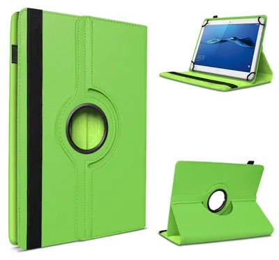 Produktbild von Schutzhülle für VALE Tablet V10E / V10A Hülle Tasche Case 360 Grad Drehbar 10,1Farben:Grün
