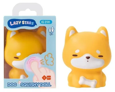 Obrázek produktu pro Antistresový pejsek Squishy na mačkání a hnětení