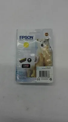 Produktbild von Epson Polar bear 26 Eisbär Claria Premium Single Yellow Tinte, Standardertrag, Gelb, Tinte auf Pigmentbasis, 4,5 ml, 1 Stück(e), Einzelpackung