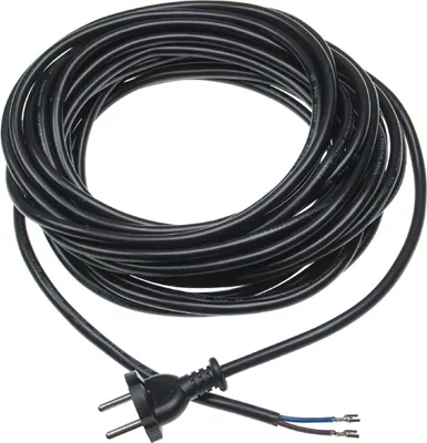 Produktbild von vhbw Stromkabel kompatibel mit Kärcher NT602, NT551, NT70/1, NT501, NT561, NT702, SE 4001, NT611 Eco, SE4002, SE4001 Staubsauger - 10 m Kabel 2000 W