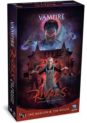 Zdjęcie produktu dla Vampire The Masquerade Rivals The Dragon and Rogue - rozszerzenie do gry karcianej - edycja angielska