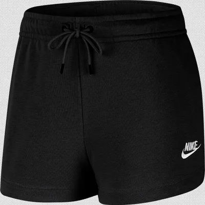 Produktbild von Nike W Nsw Essntl Short Ft Black/White Xl