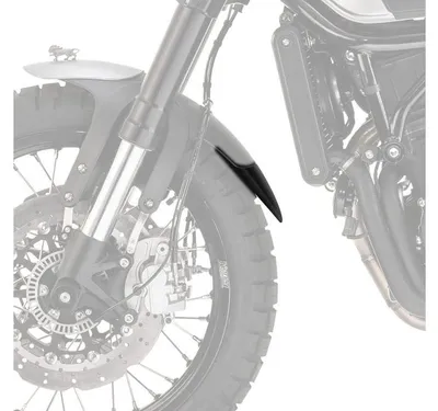 Image de PUIG 3516N Extension de garde-boue avant pour BENELLI LEONCINO 500 Noir