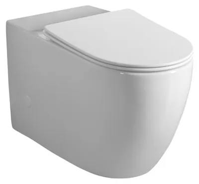 Produktbild von Sapho INFINITY RIMLESS Kombi-WC, Abgang senkrecht/waagerecht, Weiß