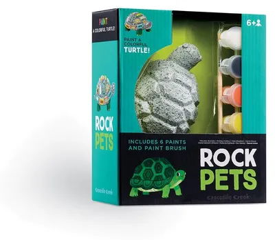 Produktbild von Crocodile Creek Schildkröte Spielzeug mit beweglichen Beinen für Kinder ab 6 Jahren