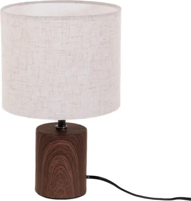 Zdjęcie produktu dla Lampka na stół z materiałowym kloszem, 18 x 29,5 cm