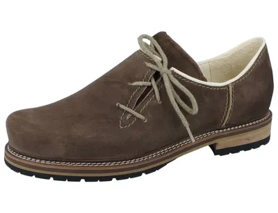 Produktbild von STADLER Valentin(a) Herren Haferlschuhe braun Hirschleder - Größe: UK 8
