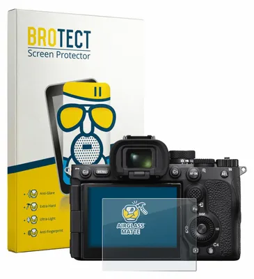 Produktbild von BROTECT Entspiegelungs Schutzglas für Sony Alpha 7R VI Schutzfolie Panzer Folie Glas Display Schutz matt