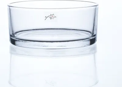 Produktbild von 12er Set Glasschalen, Dekoschalen AUTOMATIC rund H. 7,5cm D. 13,5cm Sandra Rich