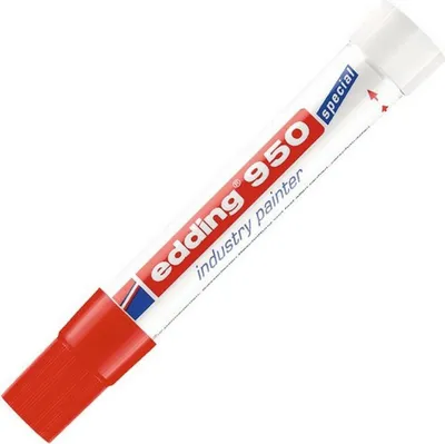 Immagine prodotto di EDDING 950 Pasta per pennarelli tonda 10mm rosso | 10 pezzi