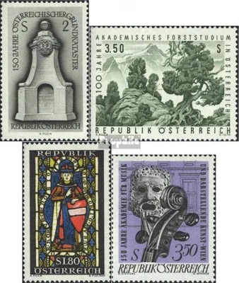 Produktbild von Briefmarken Österreich 1967 Mi 1250,1251,1252,1253 (kompl.Ausg.) postfrisch Sondermarken