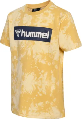 Produktbild von hummel hmlJUMP AOP T-SHIRT S/S - OCHRE - 116
