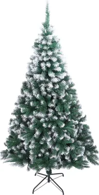 Immagine prodotto di albero di Natale in PVC bianco da 2,13 m con 870 rami
