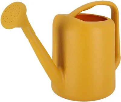 Produktbild von Famanu Gießkanne 5 Liter - Abnehmbare Schenktülle - Gelb