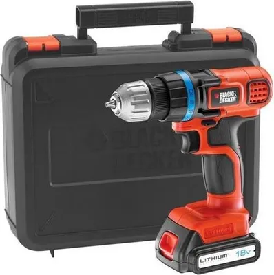 Imagen del producto de Taladro atornillador inalámbrico Black+Decker EGBL18K