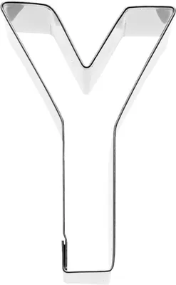 Obrázek produktu pro Birkmann vykrajovátko na sušenky písmeno Y, vykrajovátko na sušenky, vykrajovátko na sušenky, sušenka, sušenka, nerezová ocel, 6 cm, 196537