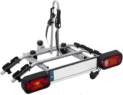 Produktbild von Fahrradträger für Anhängerkupplung für 2 Räder - Quick Lock MODERN 13 PIN mit Schnellkupplung