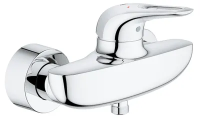 Duscharmatur Eurostyle, Chrom, Wandmontage, Einhebelmischer
