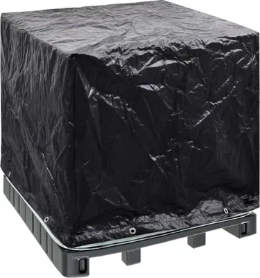Produktbild von vidaXL Abdeckung für IBC-Tank 8 Ösen 116x100x120 cm