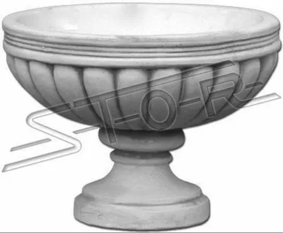 Produktbild von Design Blumentopf Top Planz Kübel Gefäß Töpfe Figur Gesicht Skulptur  S104016