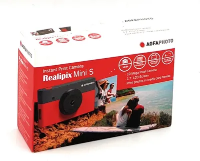 Produktbild von Agfaphoto Realipix MINI S 10 Megapixel Sofortbildkamera, 4,32 cm (1,7 Zoll) Display, NO
