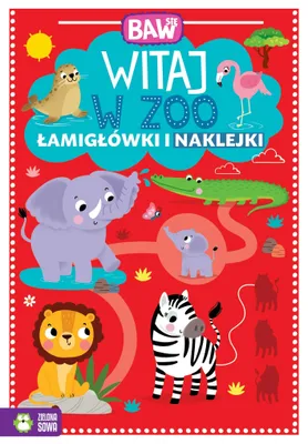 Productafbeelding van Zielona Sowa Witaj w ZOO Łamigłówki i Zabawy dla dzieci
