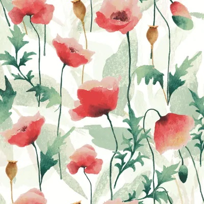Zdjęcie produktu dla Duni Serwetki Poppys Delight 33x33cm