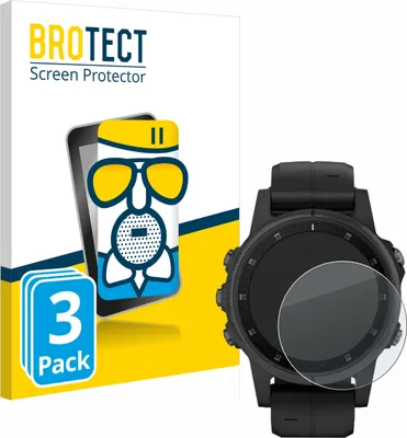 Produktbild von 3x BROTECT Entspiegelungs Schutzglas für Garmin Fenix 5S Plus (42 mm) Schutzfolie Panzer Folie Glas Display Schutz matt