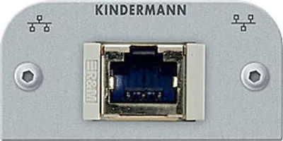 Image de Kindermann Cat6 (RJ45) avec technique de coupe/serrage Demi-cache 54 x 54 mm