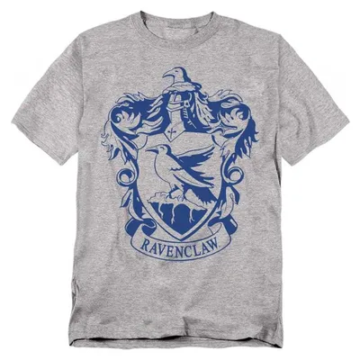 Productafbeelding van Harry Potter - T-shirt met het Ravenclaw-logo, uni, voor heren/dames, katoen, model TV37016 (5XL) (Sport Heide), AI-gegenereerde afbeelding