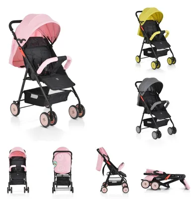 Produktbild von Moni Capri Pink Kinderwagen 110845