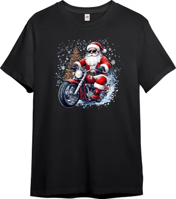 Zdjęcie produktu dla Koszulka męska PAULGOS "Biker Santa"