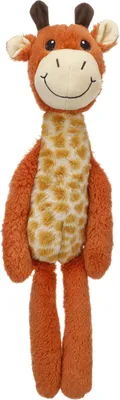 Image de Jeu sonore pour chien Garfa la Girafe en peluche