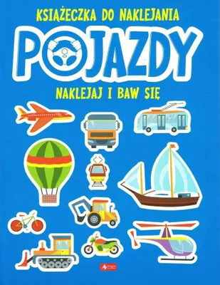 Obrázek produktu pro Kulkolandia: Pojazdy – Odkryj fascynujący świat motoryzacji z kreatywnymi naklejkami!