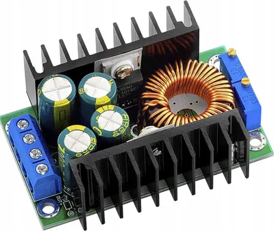 Image de Rosfix Convertisseur Abaisseur CC CV 300W 20A – Rendement 96% | Tension Entrée 6-40 V, Sortie 1,2-36 V | Module d'Alimentation Électronique