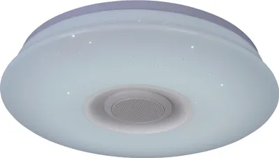 Image de Plafonnier LED / CCT / RGB "MONTREAL" avec Bluetooth, diamètre : 40 cm.
Plafonnier LED "MONTREAL" avec Bluetooth, diamètre : 40 cm.
Plafonniers - Plafonnier LED "MONTREAL" avec Bluetooth, lampe de plafond de style fonctionnel, en métal et plastique, de couleur blanche, hauteur : 7,5 cm, diamètre : 40 cm, inclut : LED, variateur de température de couleur (CCT), changeur de couleur RGB, fonction veilleuse, télécommande, effet cristal.
Ne correspond pas