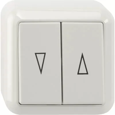Immagine prodotto di MERTEN MEG3755-8719 Pulsante per tapparelle, 1 polo, bianco polo