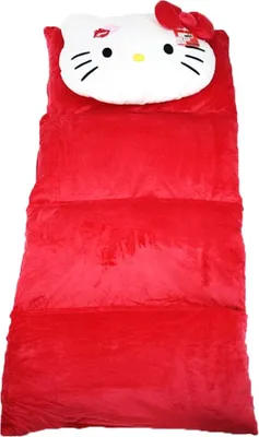 Immagine prodotto di Materassino per dormire Hello Kitty 3D con cuscino - Accogliente materassino per bambini