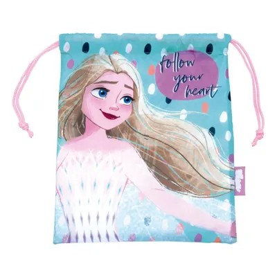 Produktbild von Disney gefroren Elsa Marmorbeutel für Kinder mit Kordelzug, 26,5 x 21,5 cm