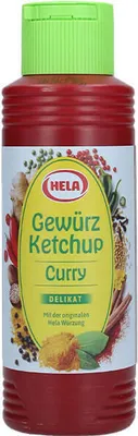 Produktbild von HELA Gewürz Ketchup Curry Delikat (300 ml)