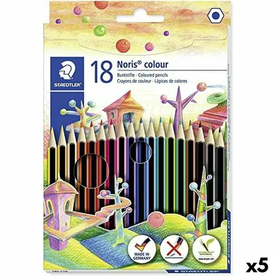 Zdjęcie produktu dla 5 szt. Noris 185 C18 Kredka Noris colour 18 100% PEFC