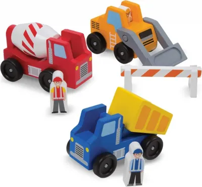 Image de Melissa & Doug Ensemble de véhicules de chantier