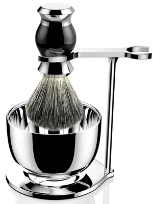 Obrázek produktu pro Sada h holicích štětců a holicích strojků s držákem štětců