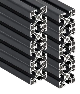 Produktbild von SCHMIDT systemprofile 8x 2000mm Aluminium Profil 40x40mm Nut 8 Anthrazit