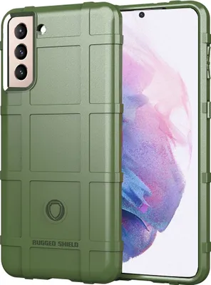 Image de Galaxy S21+ Plus 5G Case, étui de protection antichoc en silicone TPU souple pour Samsung Galaxy S21 Plus 5G vert